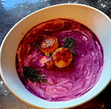 Vegan Purple Potato Soup ~CBD Infusion