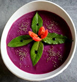 Vegan Purple Potato Soup ~CBD Infusion